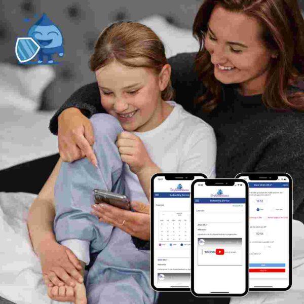 DryGuardians app bettnässer behandlung